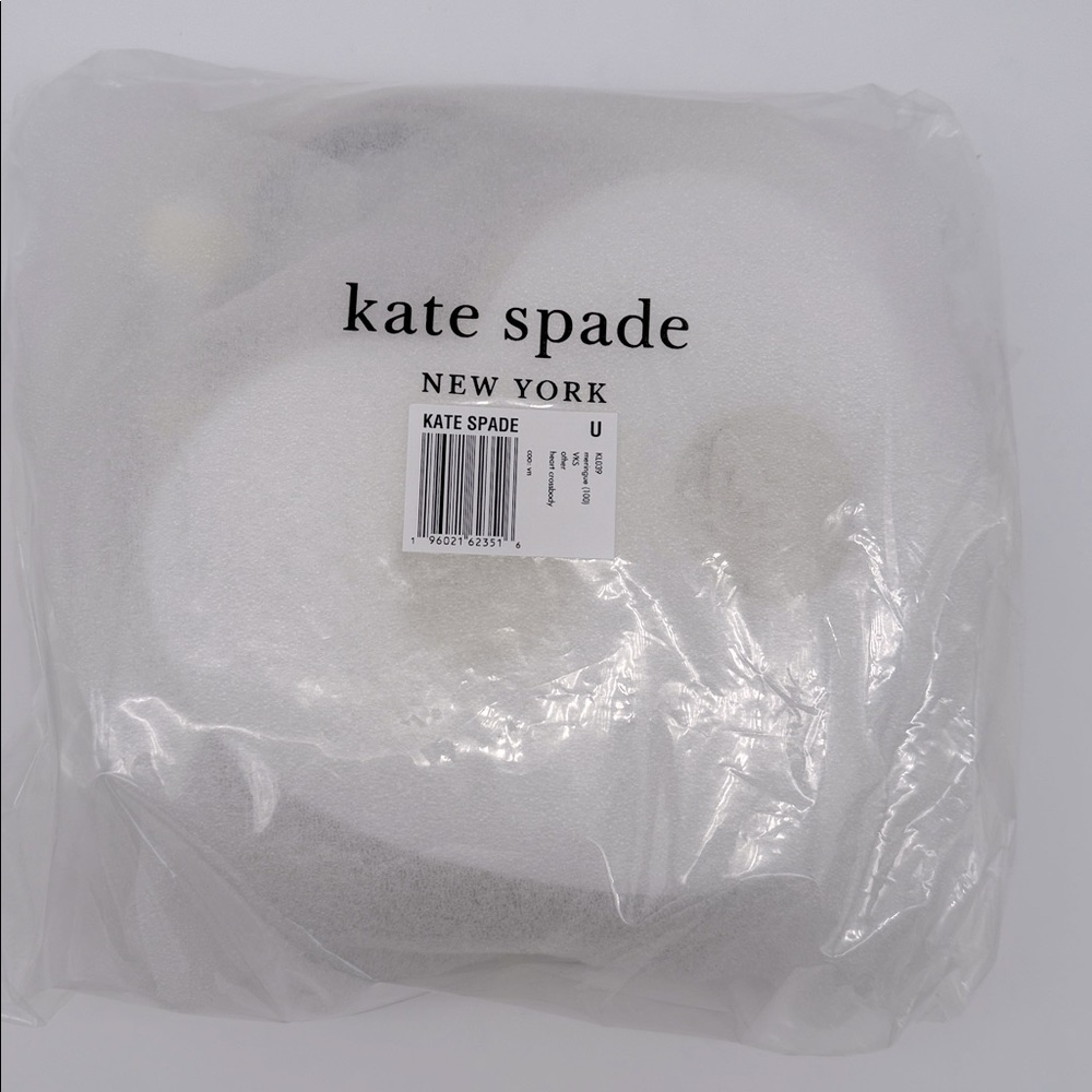Kate Spade Love Shack Perforated Heart Crossbody Meringue - Picture 11 of 16